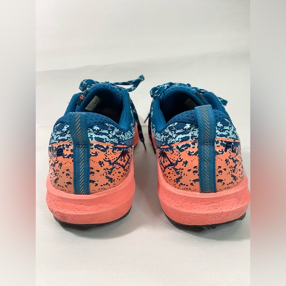 ASICS Womens Fuji Lite 2 Blue Running Shoes Deep Sea Teal Size 11.5 - Picture 5 of 9